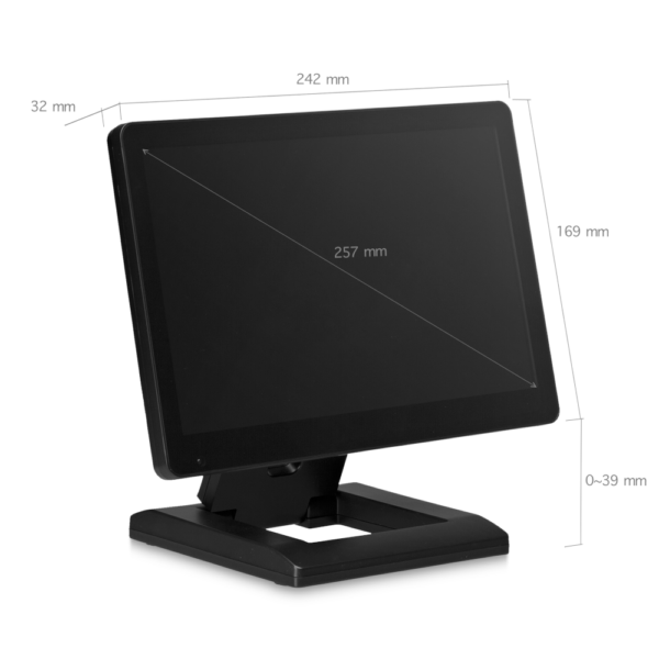 LCD1000I - 10" HD Touch Sensitive Display - Image 2