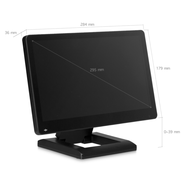 LCD1200I - 12" HD Touch Sensitive Display - Image 2